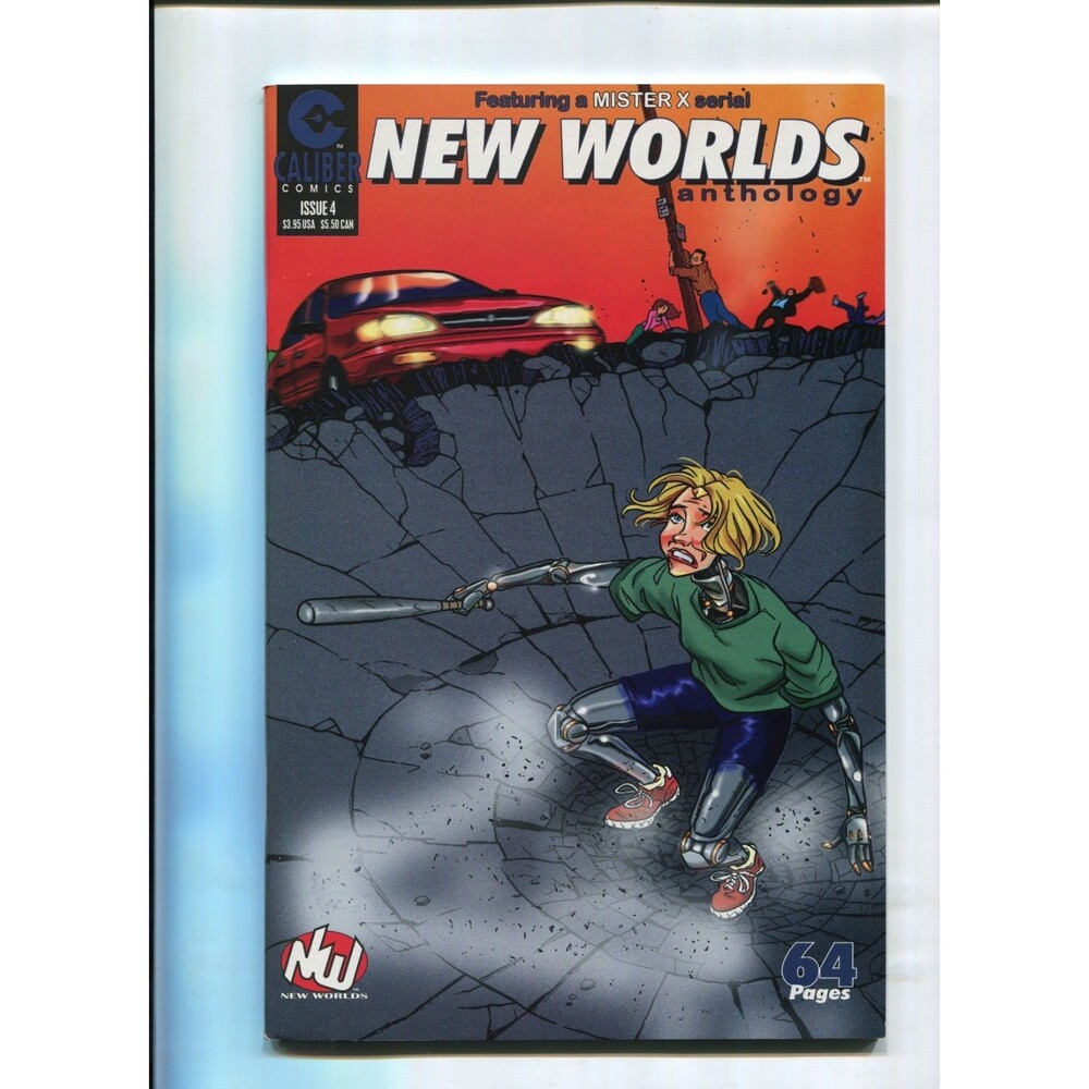 New Worlds Anthology #4 Caliber Comics 1996 Mister X Comic Book